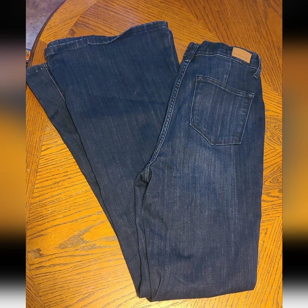 Judy blue pull on super flare jeans